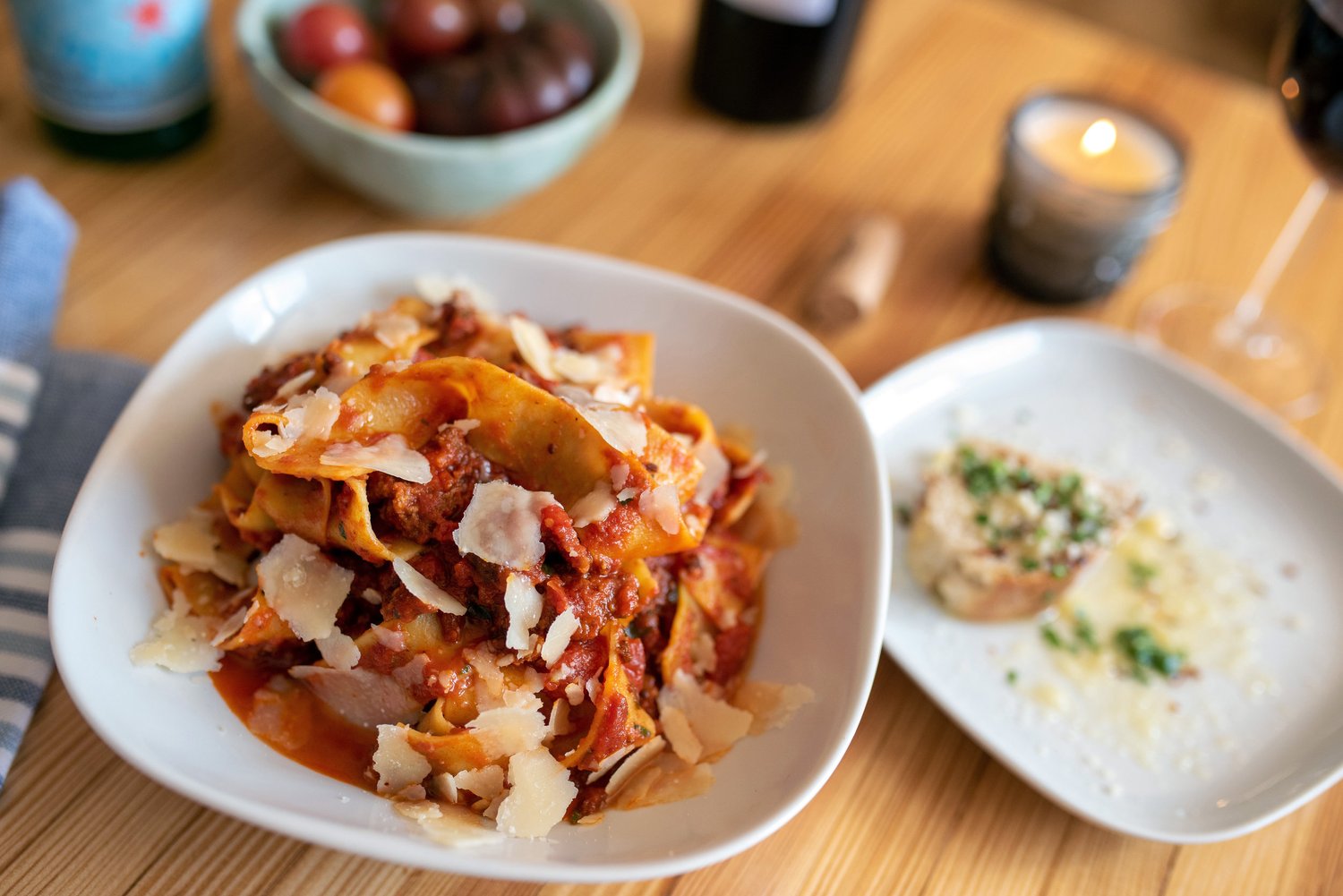 Pappardelle bolognese